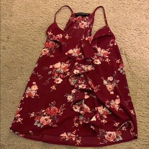 Floral tank top